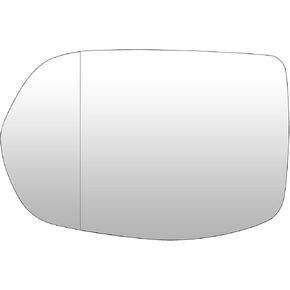 SCITOO Side View Mirror Glass Driver Left Side Mirror Glass Fit For 2012-2014 For Honda CR-V W/HEATED Chrome Aspherical Replacement Exterior Mirror Glass