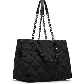 Steve Madden KAYLAA Nylon Tote, Black