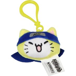 Nyaruto Shippuden Anime Manga Naruto Shinobi Cat Uzumaki Naruto The Big Nyaruto Series Plush Hook Clip-on Keychain