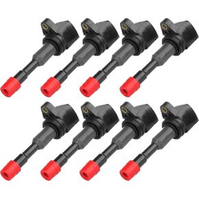 Pack of 8 Ignition Coils Fit for Honda Civic Hybird 2003-2010 Replacement for OE: UF374 C1408 5C1405