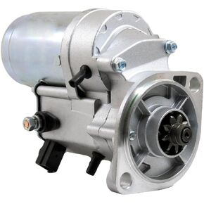 RAREELECTRICAL New Starter Motor Compatible With Doosan Skid Steer 470 Plus Cummins B3.3T 428000-2650 4280002650 280-8023 2808023 Str-5008 600-863-1410 6008631410 Str5008 91-29-5603