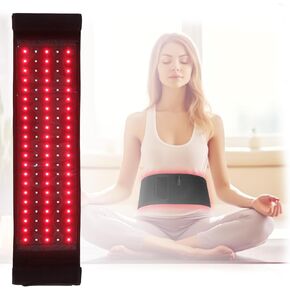 Red Light Therapy Belt for Body Infrared Light Therapy Pad 660nm&850nm Near Infrared Light Therapy Belt Wrap with Timer