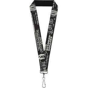 Buckle-Down Lanyard-1.0"-Americana One Hundred Dollar Bill Elements