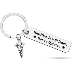Heigebi Dietitian Gift Keychain Dietitian Thank You Gift Dietitian Graduation Gift Registered Dietitian Gift