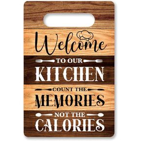 Krollma Rustic Kitchen Decor, Kitchen Wall Decor, Kitchen Decor Wall Art, Kitchen Sign Wall Decor, Today's Menu Eat It Or Starve, Kitchen Decor and Accessories 8x10 Inches