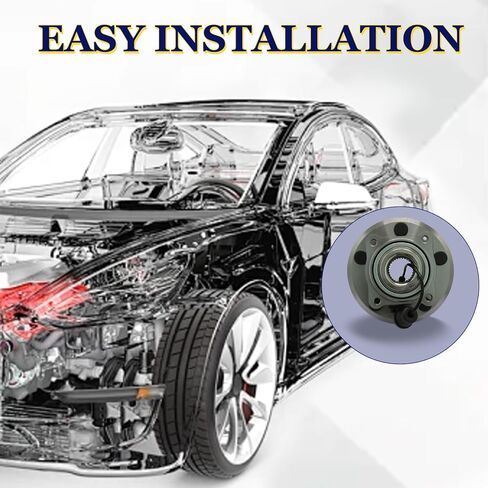 512440 Wheel Bearing and Hub Assembly, Compatible with Equinox 2017-2010 3.0L 182Cu. in. V6 Gas Terrain 2017-2010 3.0L 182Cu. in. V6 Gas in Kuwait
