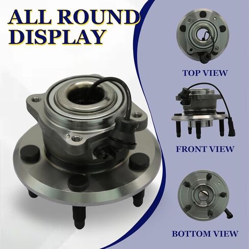 512440 Wheel Bearing and Hub Assembly, Compatible with Equinox 2017-2010 3.0L 182Cu. in. V6 Gas Terrain 2017-2010 3.0L 182Cu. in. V6 Gas in Kuwait