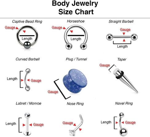 12 جرام أو 10 جرام حلقة حديد دائرية على شكل حدوة حصان مع نهايات مسننة ثقب الجسم الشفاه الزنمة حلق الحلمة حاجز الأنف in Kuwait