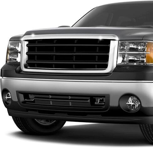 DNA Motoring ZTL-Y-0225 غطاء محرك الشاحنة متوافق مع 2007-2013 Sierra 1500 2500HD 3500HD W/Chrome Grilled Model in Saudi Arabia