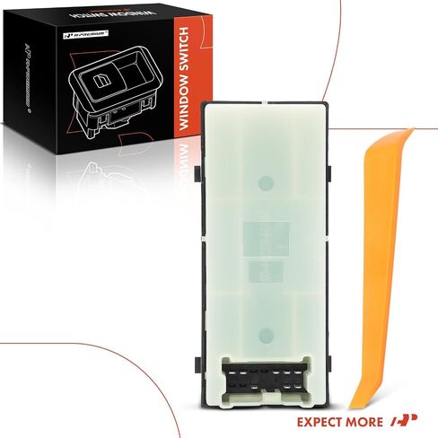مفتاح نافذة الطاقة الجانبي الممتاز للركاب متوافق مع Nissan Frontier 2007-2009، Xterra 2007-2010، استبدال # 25411ZP70ATVAA11 in Saudi Arabia