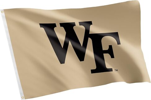 Desert Cactus Wake Forest University Flag Demon Deacons Flags Banners 100% Polyester Indoor Outdoor 3x5 (Style 1) in Saudi Arabia