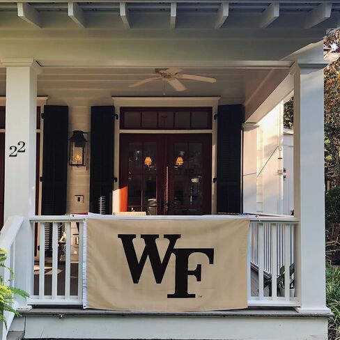 Desert Cactus Wake Forest University Flag Demon Deacons Flags Banners 100% Polyester Indoor Outdoor 3x5 (Style 1) in Saudi Arabia