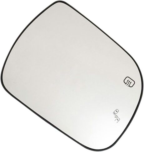 Side Mirror Glass Heated w/Backing Plate Convex Glass Type Replacement for Toyota Sienna 2011 2012 2013 2014 2015 2016 2017 2018 2019 (Left (Driver) Side) in Kuwait