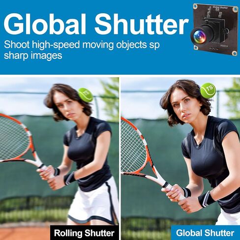 MMlove 1200P 90fps Global Shutter USB Camera Module High Speed Webcam in Kuwait