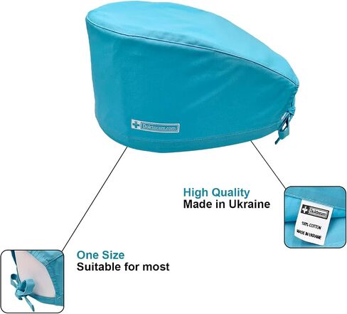 4 Pack Solid Colour Working Cap for Comfortable and Stylish Healthcare Professionals in Kuwait
