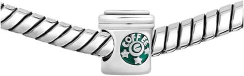 سحر خرز فنجان القهوة من KunBead متوافق مع أساور باندورا in Kuwait