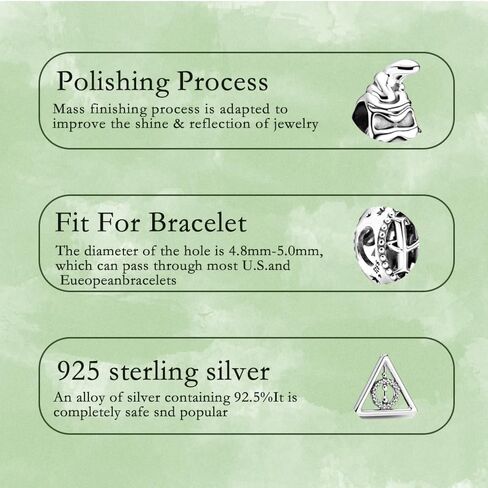 925 Sterling Silver Clip/Stop Charm Beads Turtle Pendant Balloon Charms Fit Women Bracelets Necklace 3 Piece/Package in Saudi Arabia