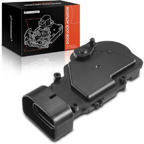A-Premium Rear Tailgate Trunk Latch Lock Actuator Compatible with Toyota Vehicles - Sienna 1998-2003, V6 3.0L Mini Passenger Van, Replace# 69150-08020