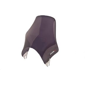Puig 0869F Dark Smoke Naked Universal Windshield for 8" Round Headlight