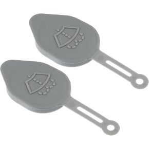 Unifizz Car Windshield Washer Fluid Reservoir Tank Bottle Cap Gray 2Pcs Coolant Recovery Cover for Nissan 350Z 370Z Cube Murano 28913JK60A