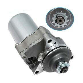 Starter Motor 3 Bolt Fits for Go Karts ATVs Pit Bike Dirt Bikes Dune Buggy Sandrail Quad 4 Wheelers 50cc 90cc 110cc 125cc 140cc