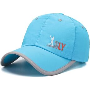 CLAPE Quick Dry Baseball Cap with UV Protection Outdoor Sun Hat Breathable Running Sports Caps for Golf Cycling Fishing