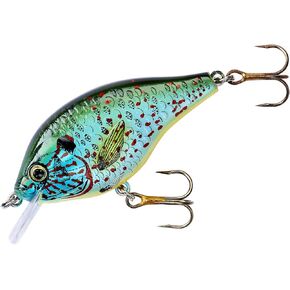 Rebel Lures Bluegill Square Bill Crankbait Fishing Lure with Barbless Hooks, 2 1/2 Inch, 1/4 Ounce