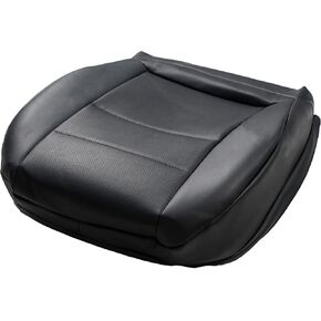 Black Driver Side Bottom Replacement Leather Seat Cover Fit for Mercedes Benz GLK 250 GLK 350 2008 2009 2010 2011 2012 2013 2014 2015