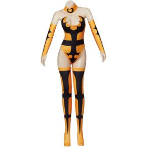 MelangCos Women's Tanya Costume Combat Suit for Game MK Cosplay Outfit