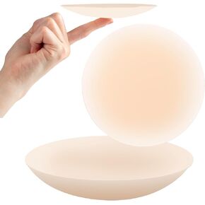 Nipple Covers - 8 cm Nipple Pasties for Women - Reusable Adhesive Silicone, Washable, Waterproof, Razor Thin Edges