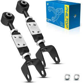 PHILTOP 10pcs Front Lower Control Arms w/Ball Joints Sway Bar End Links Tie Rods Ends Suspension Kit for Mazda 3 2004-2009,Mazda 3 Sport 2009, Mazda 5 2006-2017