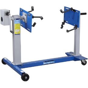 OTC 1735B 2000 lb. Capacity, Heavy-Duty, Motor-Rotor Twin Post Repair Stand