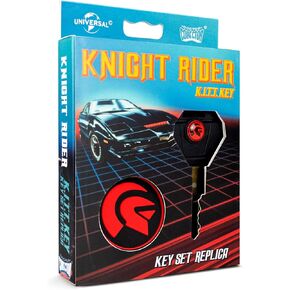 Doctor Collector Knight Rider K.I.T.T Keychain, Officially Licensed Collectible, Multicolor