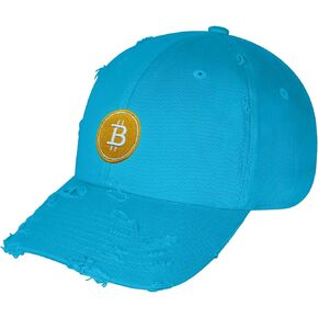 JPAK Bitcoin Vintage Dad Hat Embroidered Cap Cryptocurrency Investing