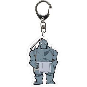 ABYSTYLE Fullmetal Alchemist Brotherhood Alphonse Chibi Acrylic Keychain Alchemy Anime Manga Accessories Merch Gift