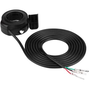 Thumb Throttle Assembly, 22mm 7/8inch Universal Thumb Throttle Cable Speed Control Assembly for E-Bike Electric Bike Scooters