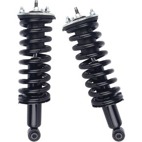دعامة امتصاص الصدمات 4WD مناسبة لـ 2004-2010 Nissan TITAN Front مع مجموعة زنبركية ملفوفة استبدال #171358