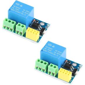 2Pcs WiFi Relay ESP8266 ESP01 ESP01S Socket WiFi Relay Module Smart Socket for Arduino New Version Home Remote Control Switch