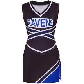One Tree Hill Cheerleader Uniform Women Tank Tops Girls Skirt High School Fancy Dress Cheerleading Costume