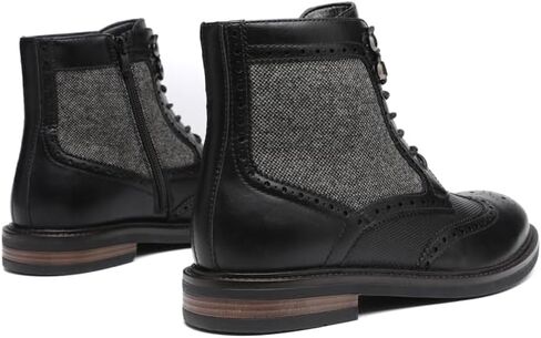 DECARSDZ Men's Fashion Lace-up Dress Casual Chukka Boots for Men Zipper Boot in Saudi Arabia