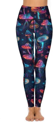 Women's High Waist Tummy Control Yoga Pants with Pockets Workout Leggings in Kuwait