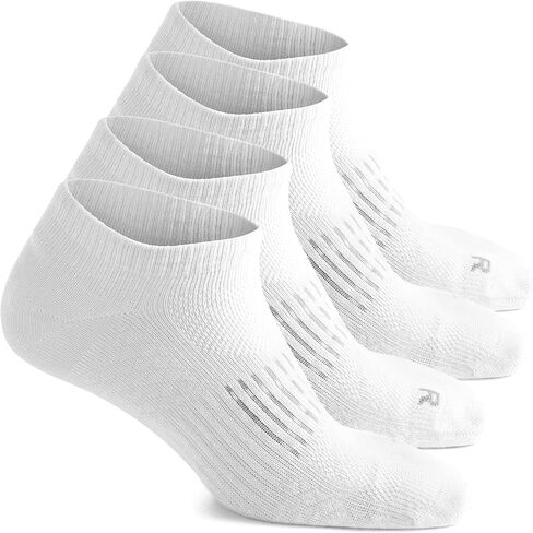 AKASO Ankle Athletic Running Socks - Coolmax Moisture Wicking Anti-Odor Low Cut Socks for Walking Sport Men Women, 2 Pack in Saudi Arabia