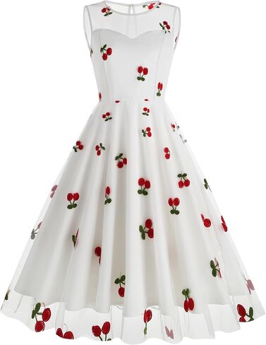 Tulle Embroidery Floral Dress for Women Flutter Sleeve Flower Embroidered Tulle Prom Dress Summer Wedding Tea Party Dress in Saudi Arabia
