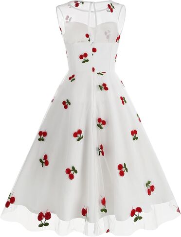 Tulle Embroidery Floral Dress for Women Flutter Sleeve Flower Embroidered Tulle Prom Dress Summer Wedding Tea Party Dress in Saudi Arabia