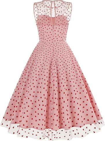 فستان مطرز بالزهور من التول للنساء بأكمام واسعة ومطرز بالزهور من التل للحفلات الراقصة، فستان صيفي لحفلات الزفاف والشاي in Kuwait