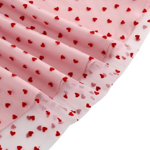 فستان مطرز بالزهور من التول للنساء بأكمام واسعة ومطرز بالزهور من التل للحفلات الراقصة، فستان صيفي لحفلات الزفاف والشاي in Kuwait