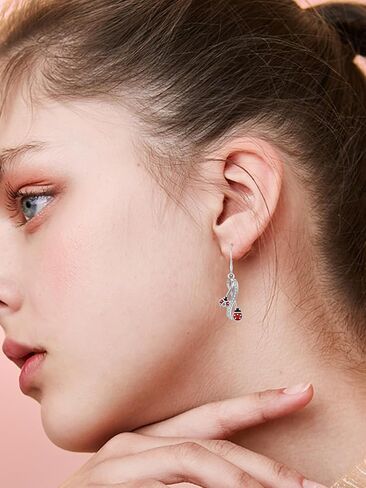 TOUPOP DragonflyHummingbirdLadybugButterflyBee Earrings 925 Sterling Silver Infinity Insect Leverback Earrings Christmas Gifts for Women Jewelry in Kuwait
