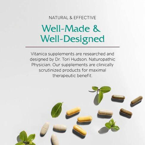 Vitanica FemTeen Symmetry, Vitamins for Teens, Daily Multivitamin, Vegan, 120 Capsules in Saudi Arabia