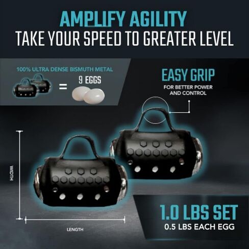 Egg Weights Total Massage Palm Tool 3-in-1 Adjustable and Re-Attachable Tips for Different Needs, After Workout Needs for Men and Women in Saudi Arabia