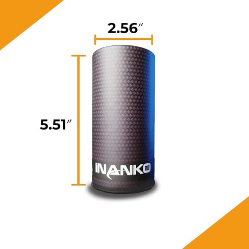 Car Tissue Holder - Tube Design - Storage and Peny Bank - Hard Carton (Carbon) (Special Design) in Saudi Arabia